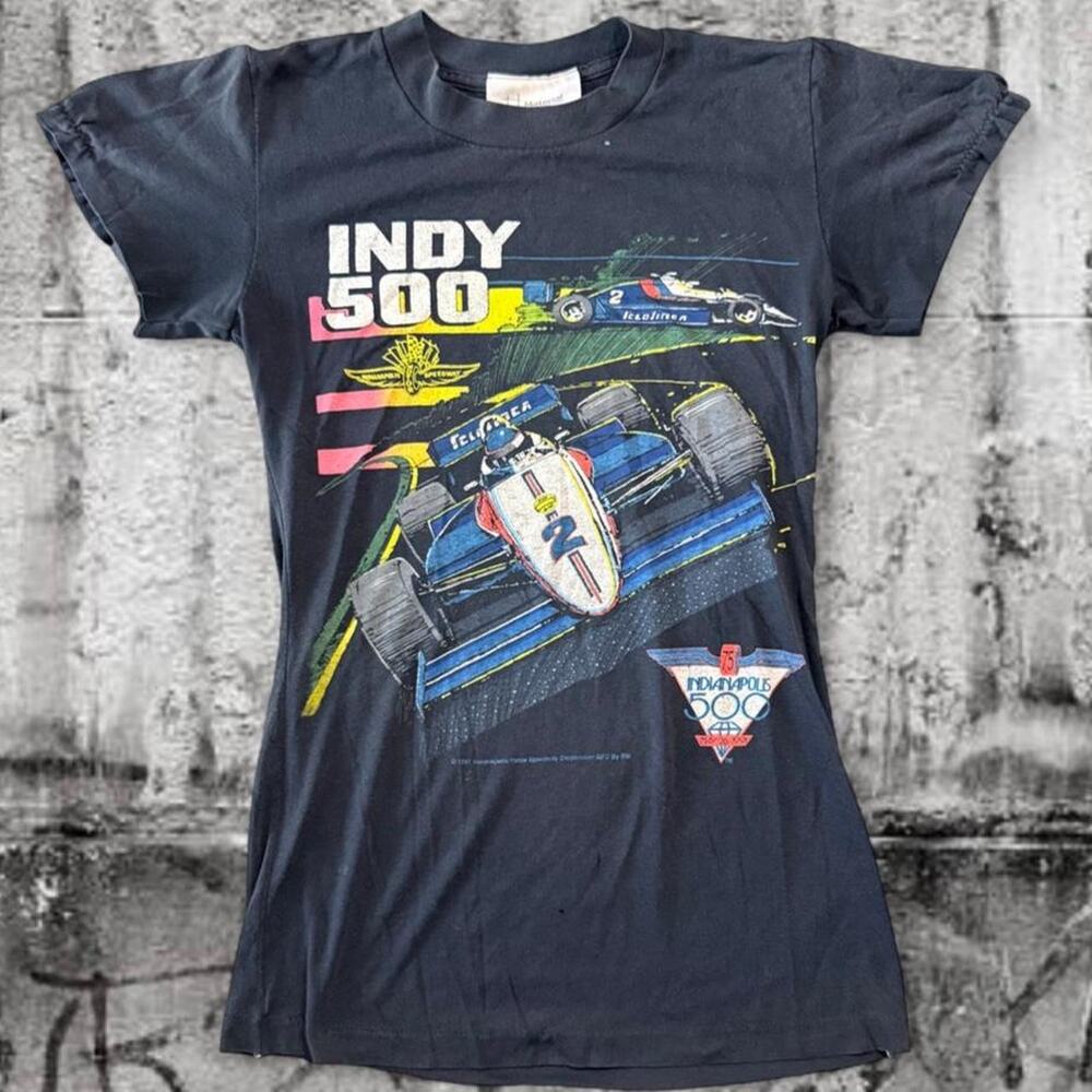 Vintage 1991 Indianapolis 500 IndyCar Racing T-Shirt Women’s Size Large SSI
